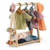 Djeco Nagy ruhafogas 3 vállfával - Large clothes rack, 3 hangers