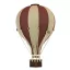 Dekor hőlégballon - Bézs - Csokoládé L