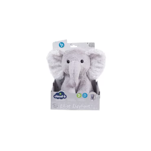 Cloud B alvást segítő zenélp plüss - Elliot Elephant
