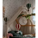 Dekor hőlégballon - Sötétzöld - Bézs S
