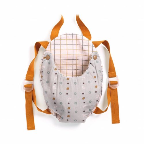 Djeco Babahordozó - Kékes-szürkés - Baby Carrier Blue Gray