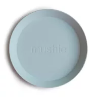 Mushie lekerekített lapostányér - füst