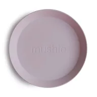 Mushie lekerekített lapostányér - mackó