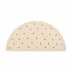 Mushie szilikon tányéralátét - púder rózsaszín