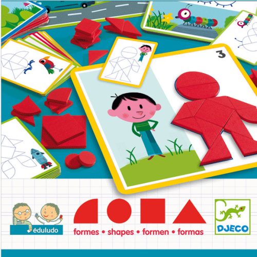 DJECO Fejlesztõ játék - Alakzatok és formák - Eduludo Shapes