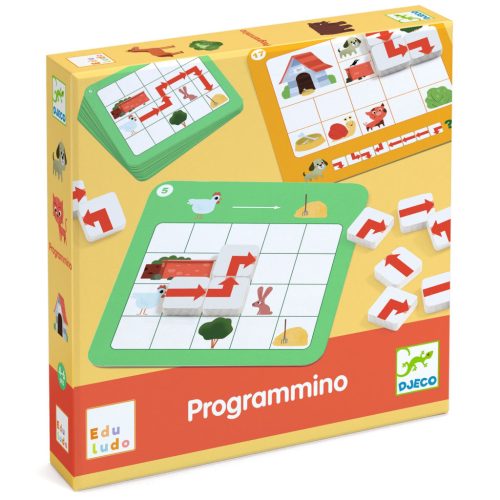 Djeco Fejlesztő játék - Irány kijelölés - Eduludo Programmino