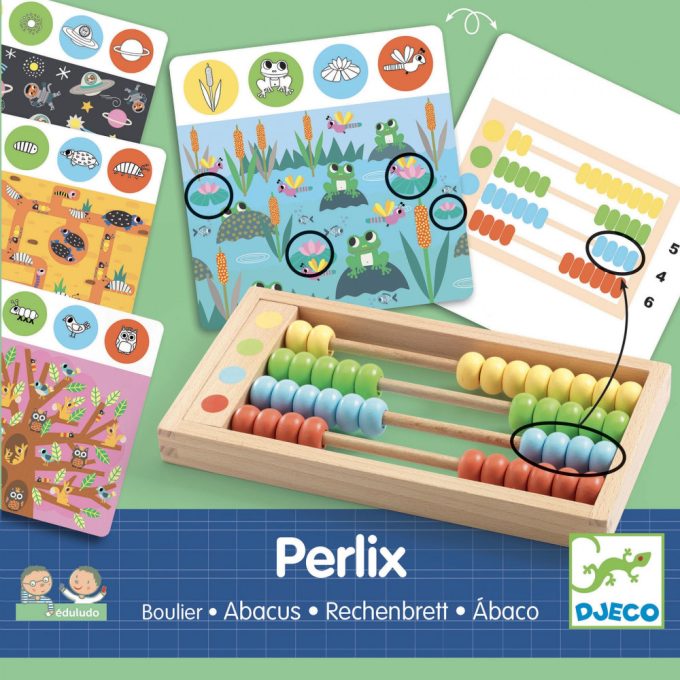 Djeco Fejlesztő játék - Abakusz - Perlix - Abacus