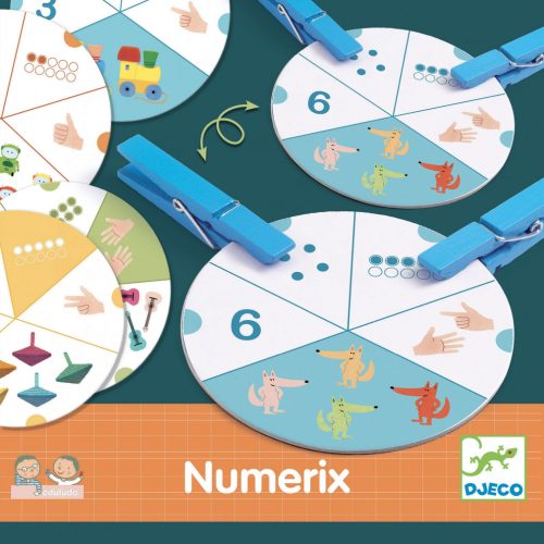 DJECO Fejlesztő játék - Számos - Numerix