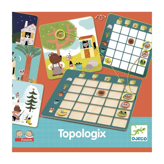 Djeco Fejlesztő játék - Viszonyító - Eduludo Topologix
