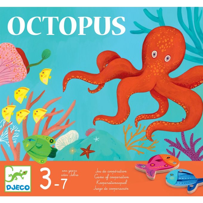 Djeco Társasjáték - Polip - Octopus