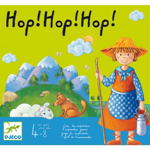 DJECO Társasjáték - Juh terelés - Hop ! Hop ! Hop !