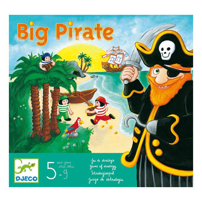 Djeco Társasjáték - Nagy kalóz - Big pirate