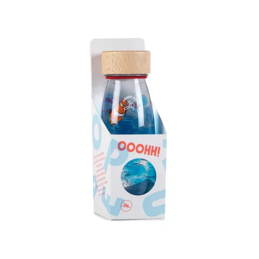 Petit Boum szenzoros játék - Sound bottle - Fish