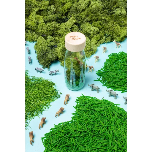 Petit Boum szenzoros játék - Spy bottle - Jungle