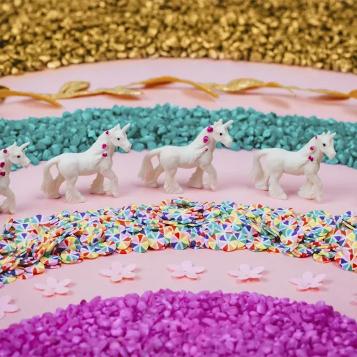 Petit Boum szenzoros játék - Sound bottle - Unicorn