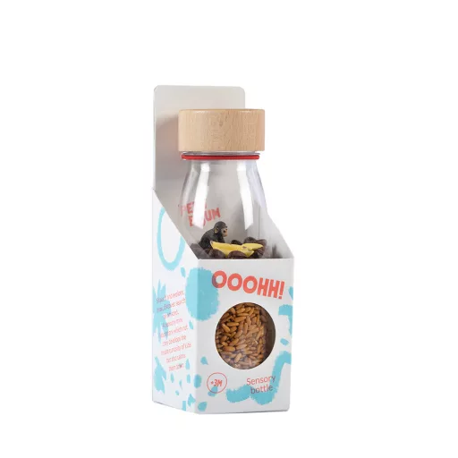 Petit Boum szenzoros játék - Sound bottle - Monkey