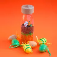 Petit Boum szenzoros játék - Sound bottle - Rabbit