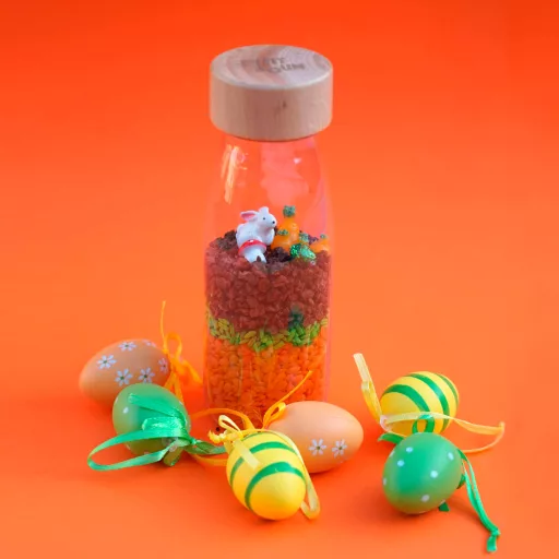 Petit Boum szenzoros játék - Sound bottle - Rabbit