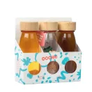 Petit Boum Woodland 3 darabos szenzoros játék szett a gyári csomagolásban