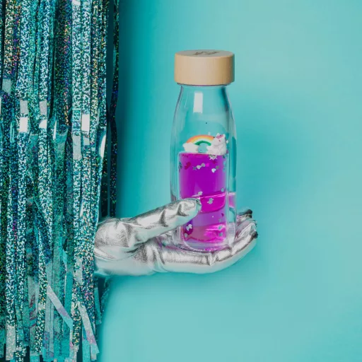Petit Boum szenzoros játék - Move bottle - Rainbow