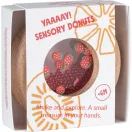 Petit Boum Sensory Donut Strawberries csomagolása 6 hónapos kortól ajánlott jelzéssel