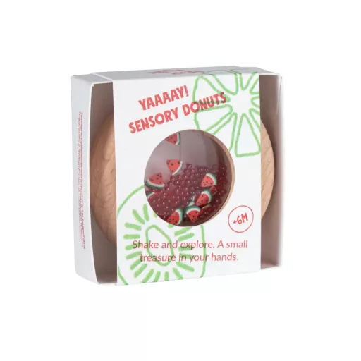 Petit Boum szenzoros játék - Sensory Donut - Watermelons