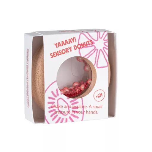 Petit Boum szenzoros játék - Sensory Donut - Tomatoes