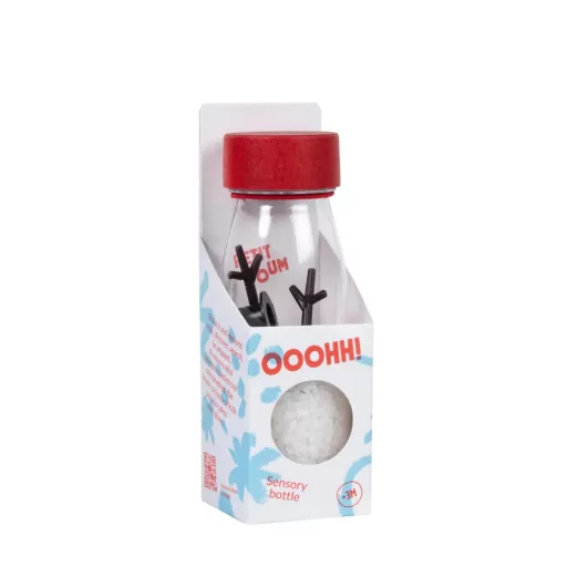 Petit Boum szenzoros játék - Sound bottle - Snowman