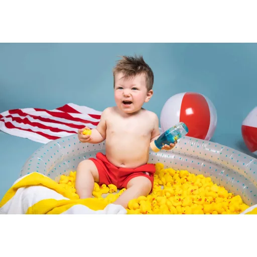 Petit Boum szenzoros játék - Move bottle - Ducky
