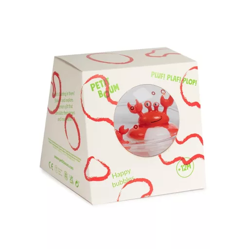 Petit Boum szenzoros játék - Happy Bubble - Crabs
