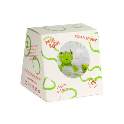 Petit Boum szenzoros játék - Happy Bubble - Froggies