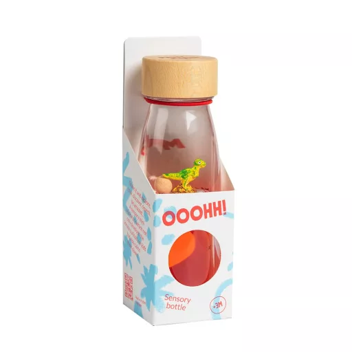 Petit Boum szenzoros játék - Move bottle - T-Rex