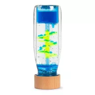 Petit Boum szenzoros játék - Move bottle - Spiral Blue