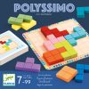 Djeco Logikai játék - Tetris négyzetkirakó - Polyssimo