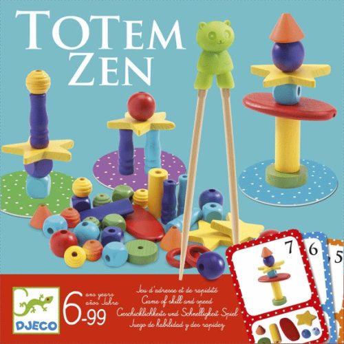 DJECO Társasjáték - Biztos fogás -Totem Zen