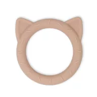 Mushie cica rágóka - púderrózsaszín
