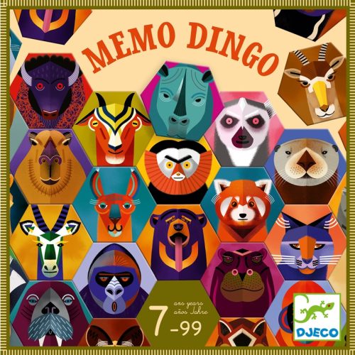DJECO Társasjáték - Dingo memori - Memo Dingo