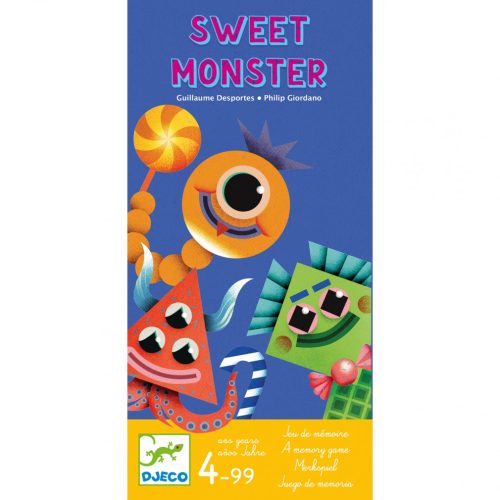 DJECO Társasjáték - Cuki szönyek - Sweet monster
