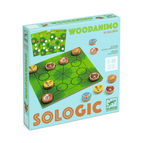 Djeco Logikai játék - Szétültetés - Woodanimo