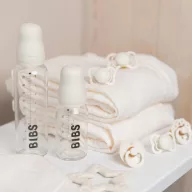 BIBS cumisüveg szett - krémfehér - 225 ml