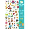 Djeco Matricák - 1000 matrica - 1000 stickers for little ones