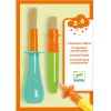 Djeco 3 féle ügyes ecset gyerekeknek - 3 ingenious paintbrushes