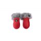 Scandi Yukon sportbabakocsira szerelhető szőrmés kézmelegítő - Piros