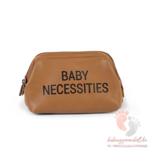 Baby Necessities - leatherlook bruin