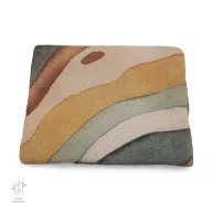Makaszka bambusz babapárna 25x30cm - Szivárvány hegy