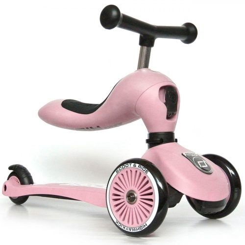 Scoot and Ride Highwaykick1.  2 in 1 kismotor/roller ROSE