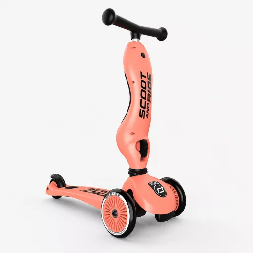 Scoot and Ride Highwaykick1. 2 in 1 kismotor/roller PEACH