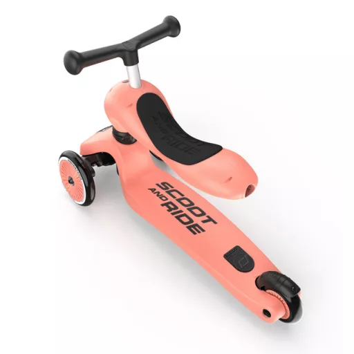 Scoot and Ride Highwaykick1. 2 in 1 kismotor/roller PEACH