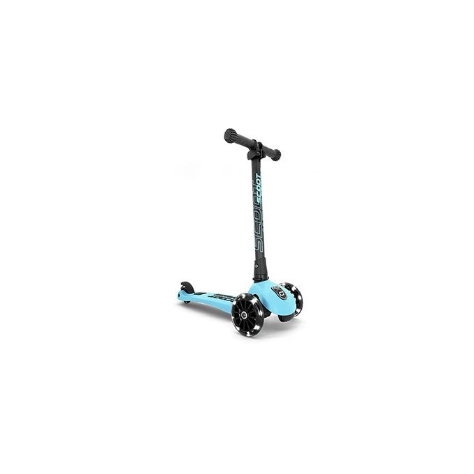 Scoot and Ride Highwaykik  3 LED roller Blueberry