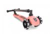 Scoot and Ride Highwaykik  3 LED roller Peach